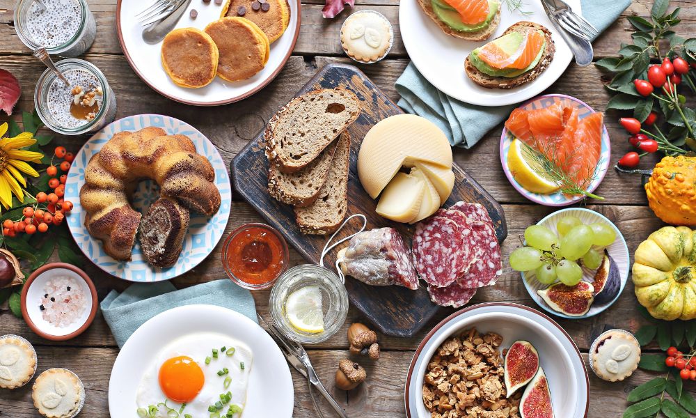 brunch bistro foods