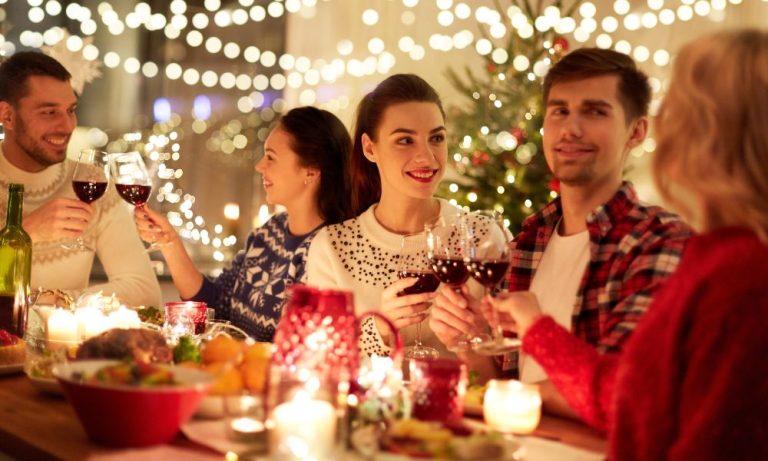 corporate christmas dinner