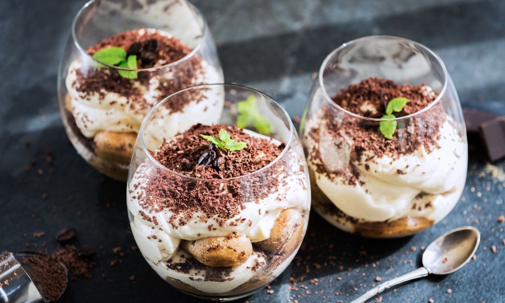 New Years Eve party bite tiramisu